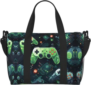 Gamepad Circuit Version Crossbody handbag, travel casual handbag, suitable for work, travel, fitness, tourism, women's zipper storage bag,