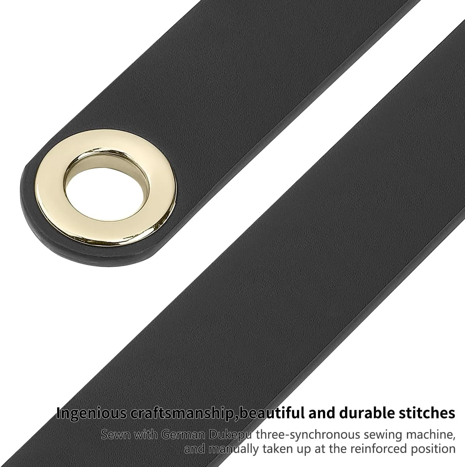 Genuine Leather Purse Strap Replacement for Crossbody and Shoulder Bag, Crossbody Straps Fit for Hermes Herbag Bag