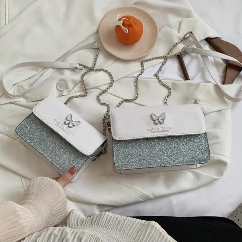 Glamorous Women's Summer Fashionable Fashion Chain Crossbody Bags