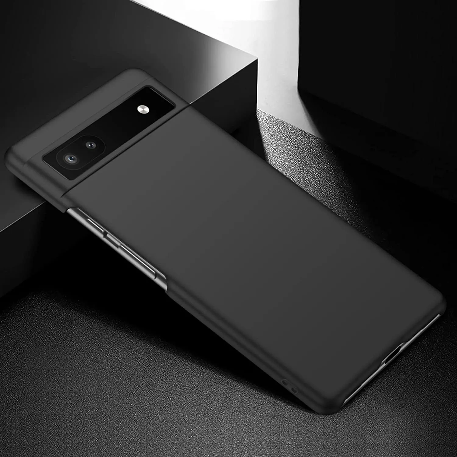 Google Pixel 6a Case Slim Hard Cover & Glass Screen Protector
