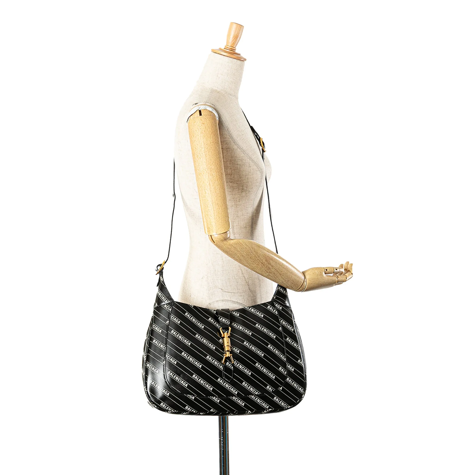 Gucci Balenciaga The Hacker Project Medium Calfskin Jackie 1961 Crossbody