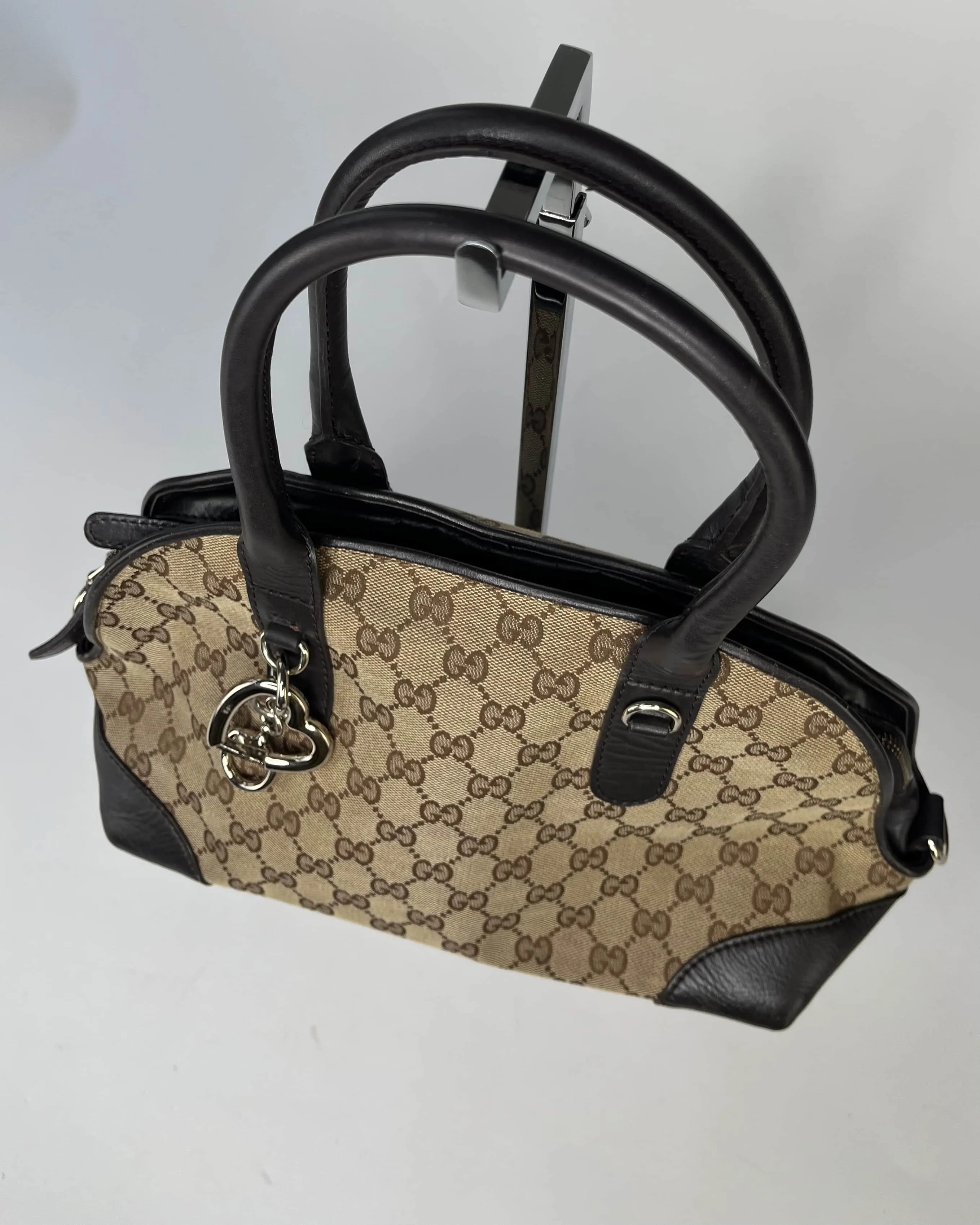 Gucci Heart Charm Shoulder Bag