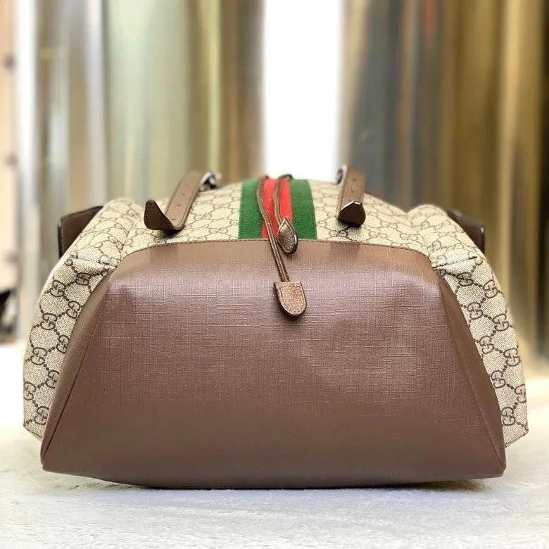 Gucci Ophidia Beige Backpack Bag -  Gucci Ophidia 7034