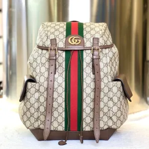 Gucci Ophidia Beige Backpack Bag -  Gucci Ophidia 7034