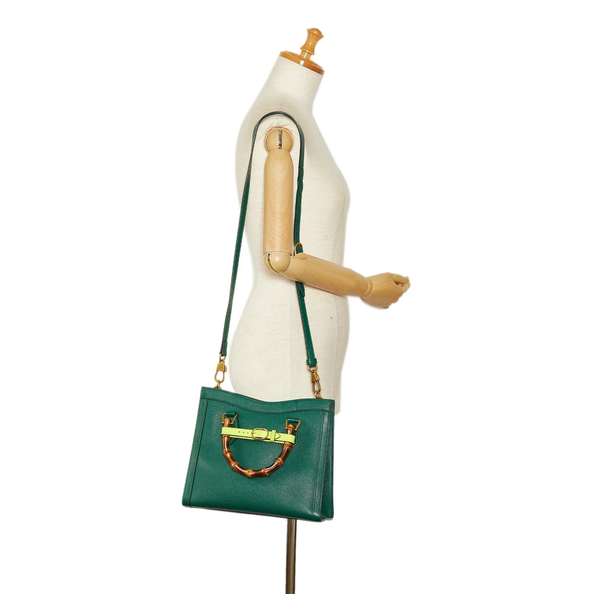 GUCCI Small Bamboo Diana Satchel