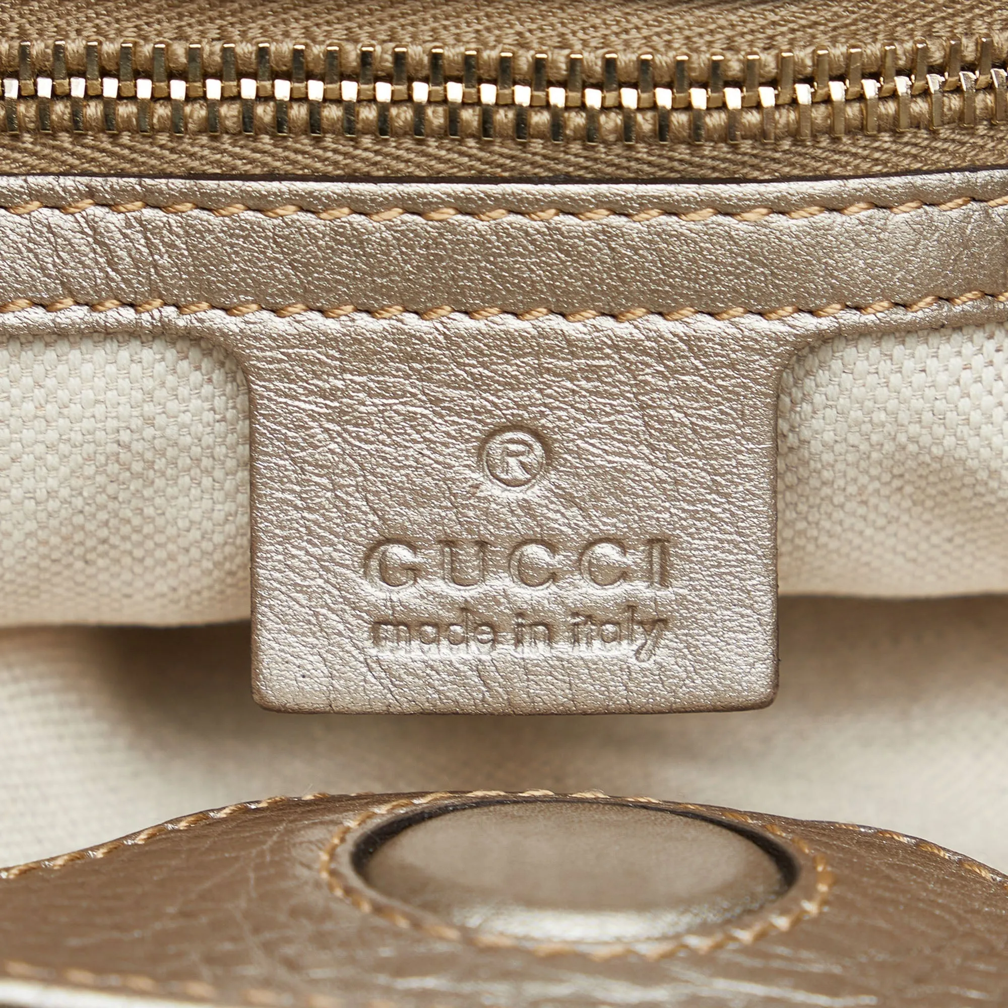 GUCCI Small Bamboo Shopper Satchel