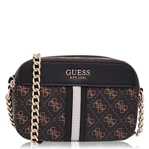 GUESS Noelle Crossbody Camera Brown Multi One Size