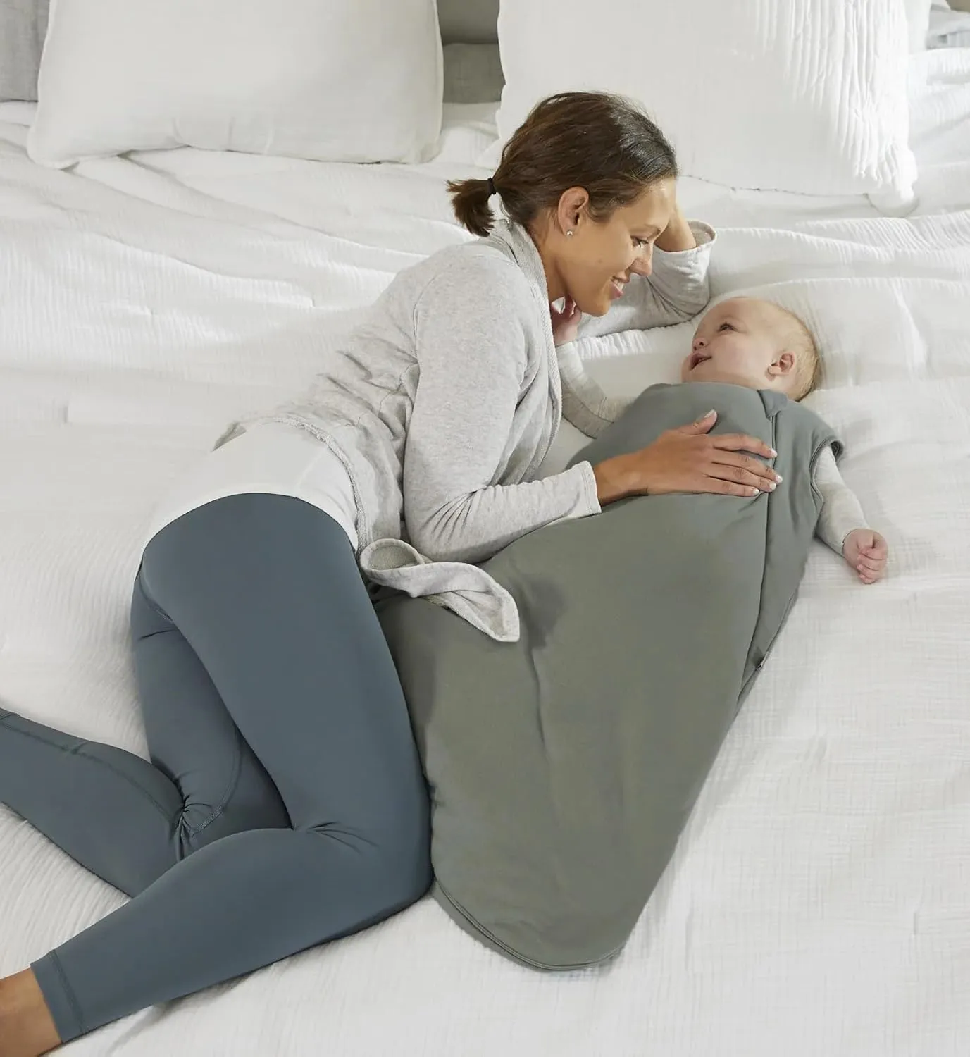 GUNAMUNA Unisex Baby Sleep Bag, Sleep Sack Sleeping Bag for Infants Toddlers Nap Time, Easy Changing Diaper Zipper, 2.6 TOG