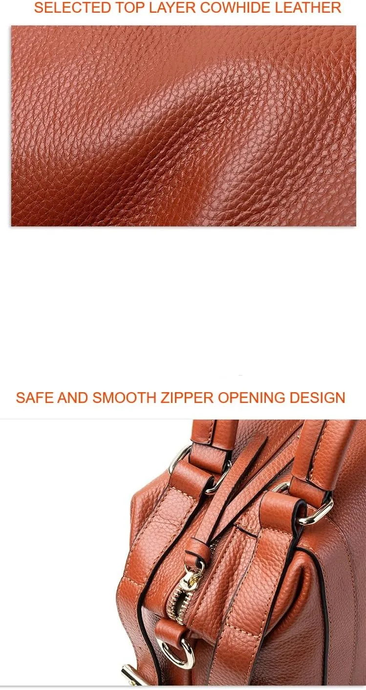 Handcrafted Leather Crossbody Bag - Premium Fashionable & Versatile Leather Shoulder Bag Advanced Style