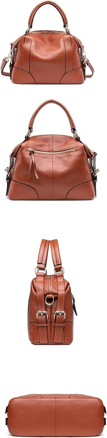 Handcrafted Leather Crossbody Bag - Premium Fashionable & Versatile Leather Shoulder Bag Advanced Style