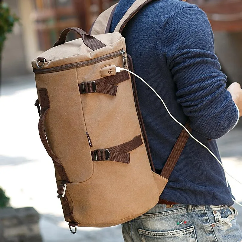 High Capacity Cylinder Travel Bag