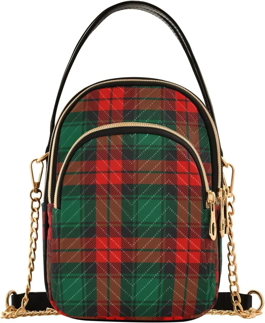 Holiday Festive Cell Phone Purse Crossbody Handbag Durable Shoulder Bag Travel Pouch