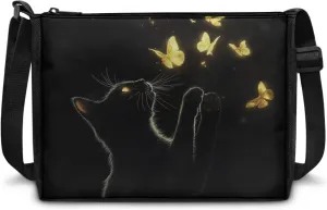 HUGS IDEA Messenger Bag for Women Crossbody Purse for Work Shoulder Handbags with Shoulder Strap