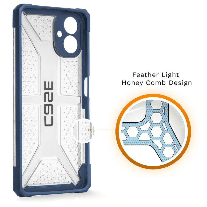 Impact-Resistant Frosty Case with Dual-Layer Protection Back Case For Samsung A06