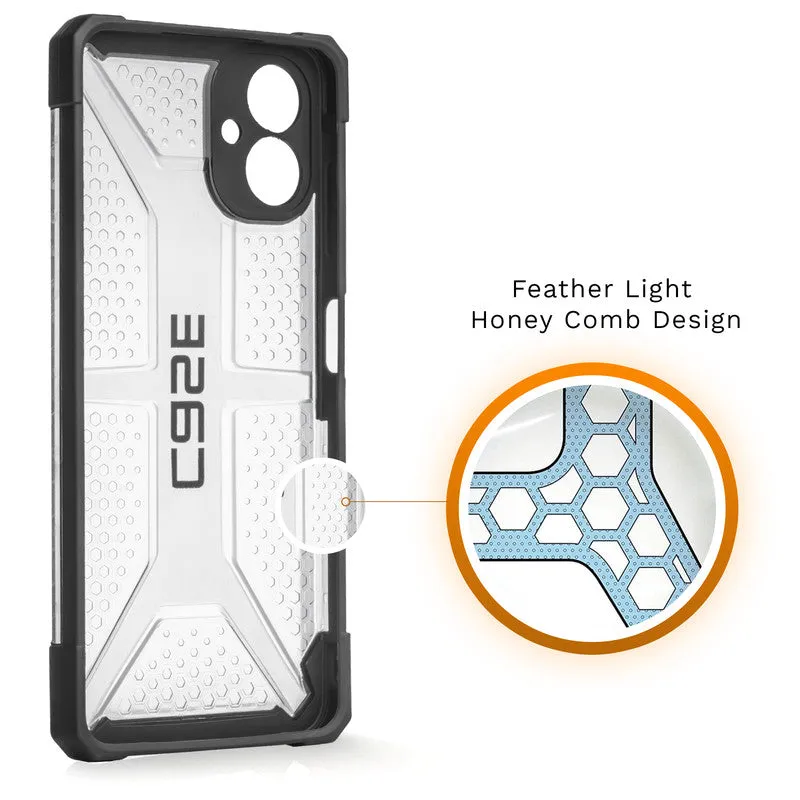 Impact-Resistant Frosty Case with Dual-Layer Protection Back Case For Samsung A06