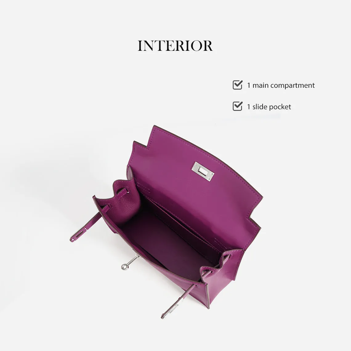 Inspired Kelli Danse Bag Top Grain Leather Shoulder Bag Women Travel Backpack