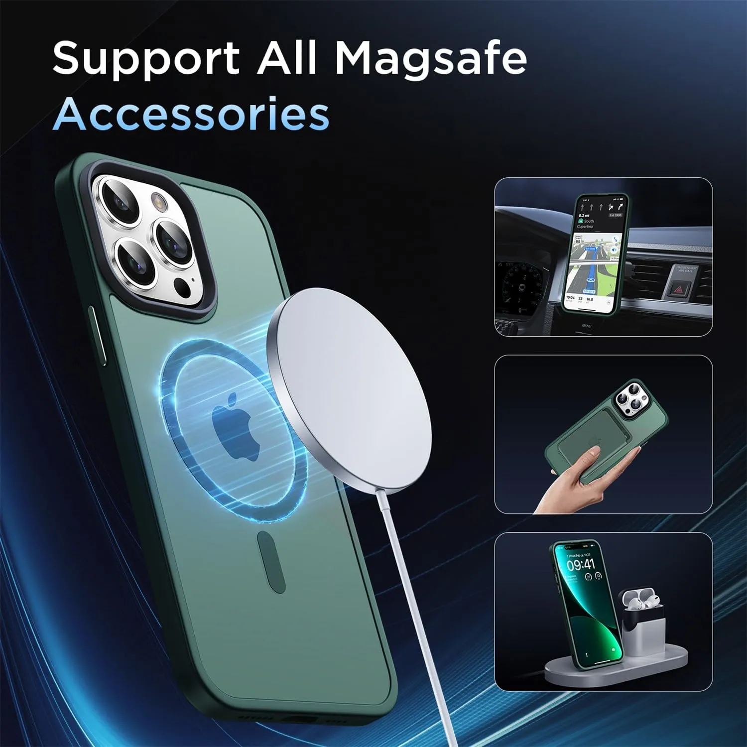 iPhone 13 Ultra Magsafe Drop Proof Sleek Matte Case