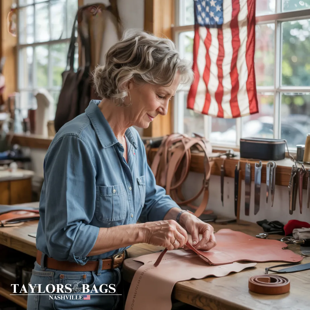 Isabel’s Rivet Accented Crossbody | Anti-Theft Crossbody Bag