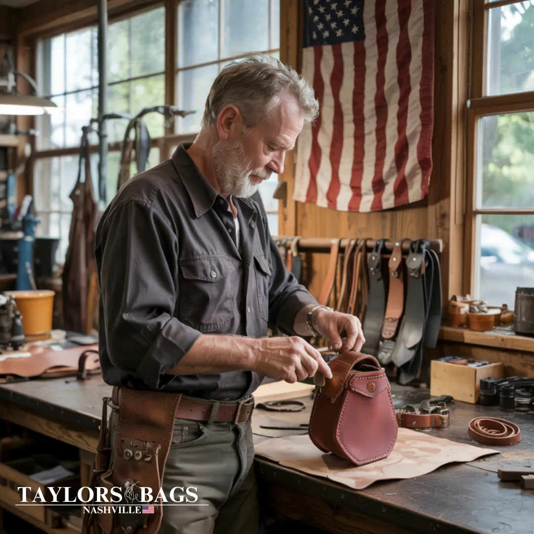 Isabel’s Rivet Accented Crossbody | Anti-Theft Crossbody Bag