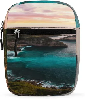 Island Elf Cliff Cute Crossbody Bag Messenger Shoulder Bags with Adjustable Strap