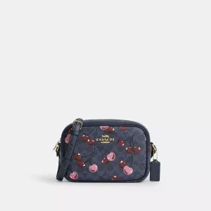 Jamie Camera Bag In Signature Canvas With Cherry Print