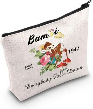 JNIAP Deer Fairy Tales Gift Everybody Falls Down Cosmetic Bag For Friends (Everybody Falls Bag)