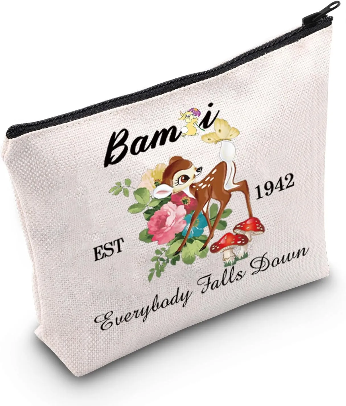 JNIAP Deer Fairy Tales Gift Everybody Falls Down Cosmetic Bag For Friends (Everybody Falls Bag)