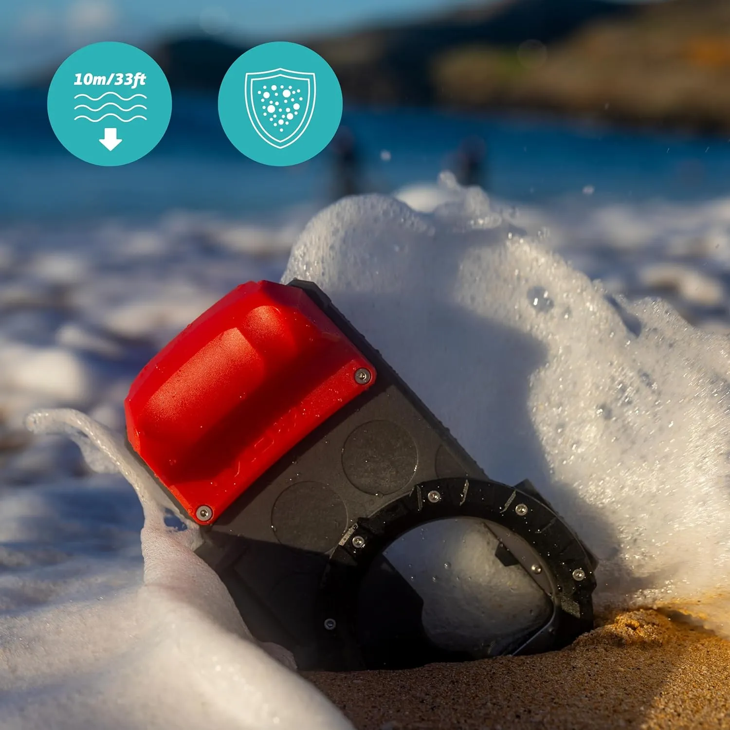 JOBY SeaPal, Waterproof Smartphone Case up to 10m/33ft,for Underwater Action Content Creation Videography Photography Surfing Snorkeling Fishing Travel,Compatible with iPhone,Samsung Series S24/23/22
