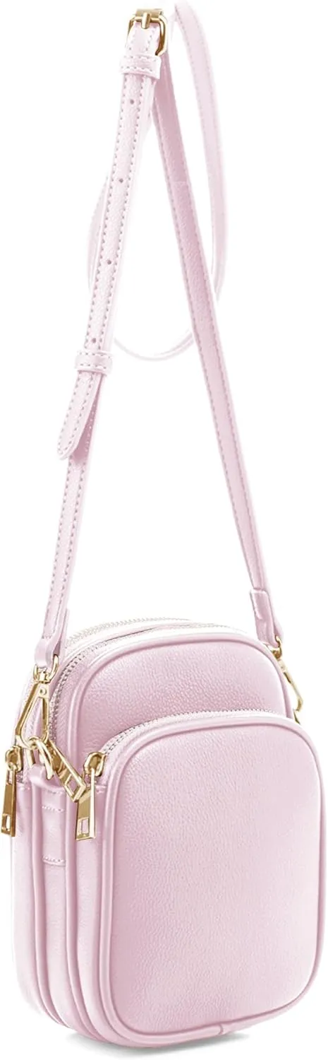 Josie Triple Zip Crossbody Bag