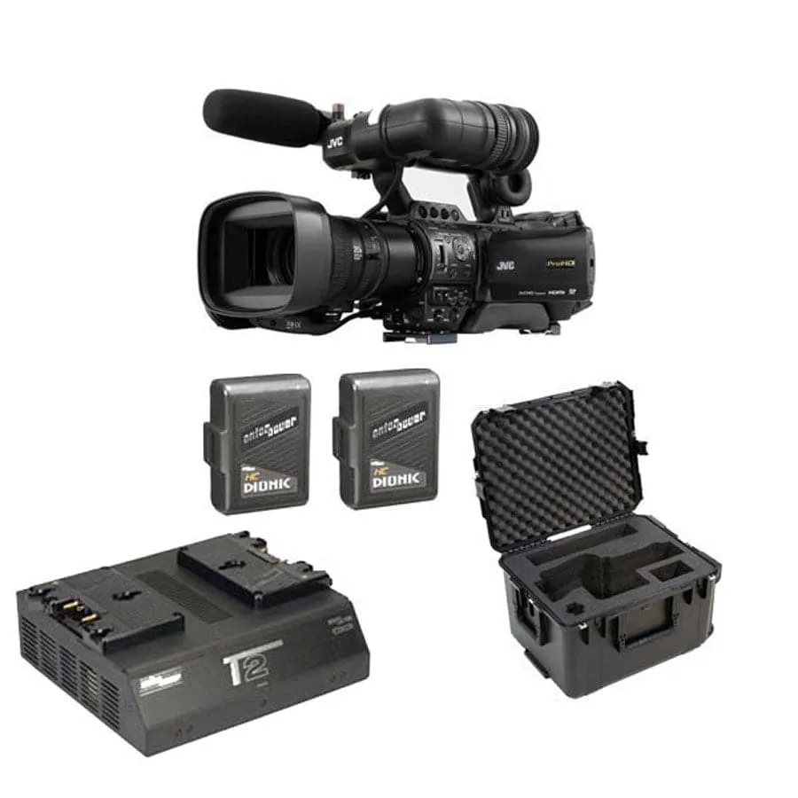 JVC GY-HM890U ProHD Shoulder Camcorder with Fujinon 20x Lens (Demo Unit)