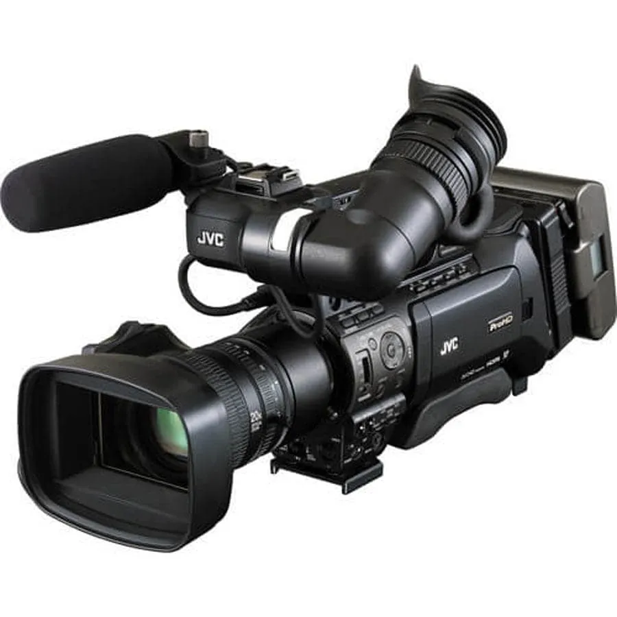 JVC GY-HM890U ProHD Shoulder Camcorder with Fujinon 20x Lens (Demo Unit)