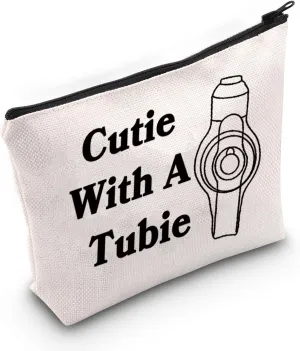 JXGZSO Feeding Tube Awareness Gift Cutie With A Zipper Makeup Bag G tube Button Gift After Surgery Recovery Gift
