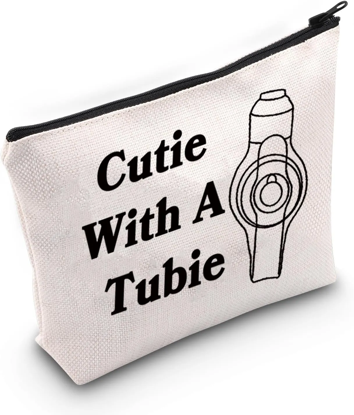 JXGZSO Feeding Tube Awareness Gift Cutie With A Zipper Makeup Bag G tube Button Gift After Surgery Recovery Gift