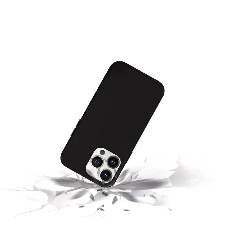K-doo iPhone 14 Pro Leather Case Back Cover