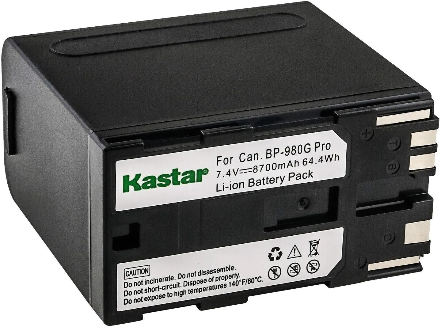 Kastar 4-Pack BP-980GPRO Battery 7.4V 8700mAh Replacement for RED Komodo 6K Digital Cinema Camera