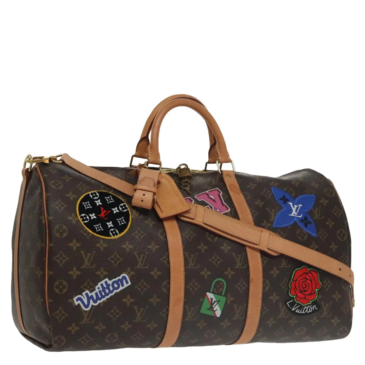 Keepall Bandana Patchwork Duffel