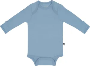 KYTE BABY Soft Bamboo from Rayon Long Sleeve Unisex Bodysuit, 0-24 Months