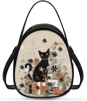 Ladies Double Layer Soft PU Leather Multi-Pocket Shoulder Bag Handbag Womens Crossboby Bag with Adjustable Strap
