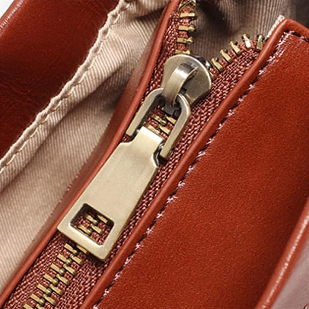 Ladies Handbag Shoulder Retro Bag Tote Women Large Capacity Temperament Crossbody Bag