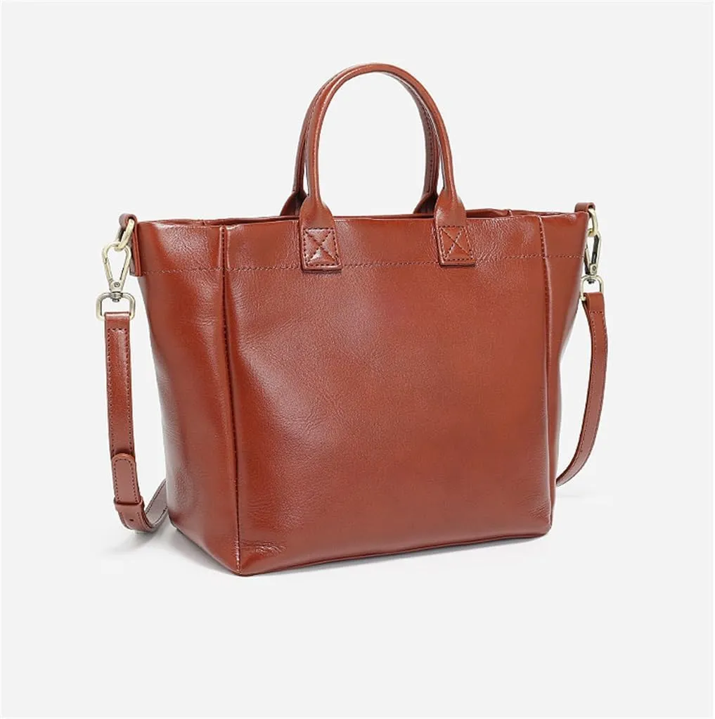 Ladies Handbag Shoulder Retro Bag Tote Women Large Capacity Temperament Crossbody Bag