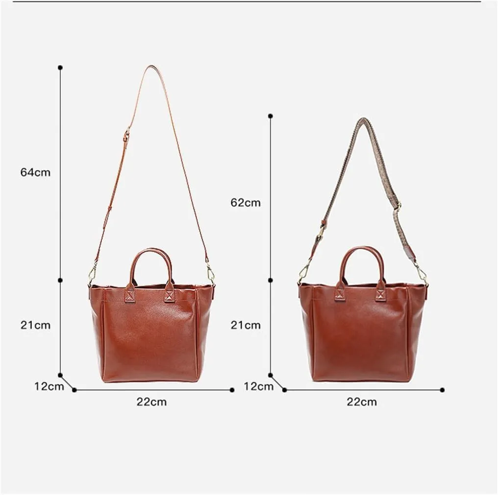 Ladies Handbag Shoulder Retro Bag Tote Women Large Capacity Temperament Crossbody Bag