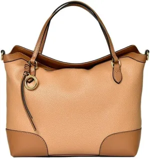 Large capacity women's tote bag collision color retro commuter single shoulder crossbody women's bag
