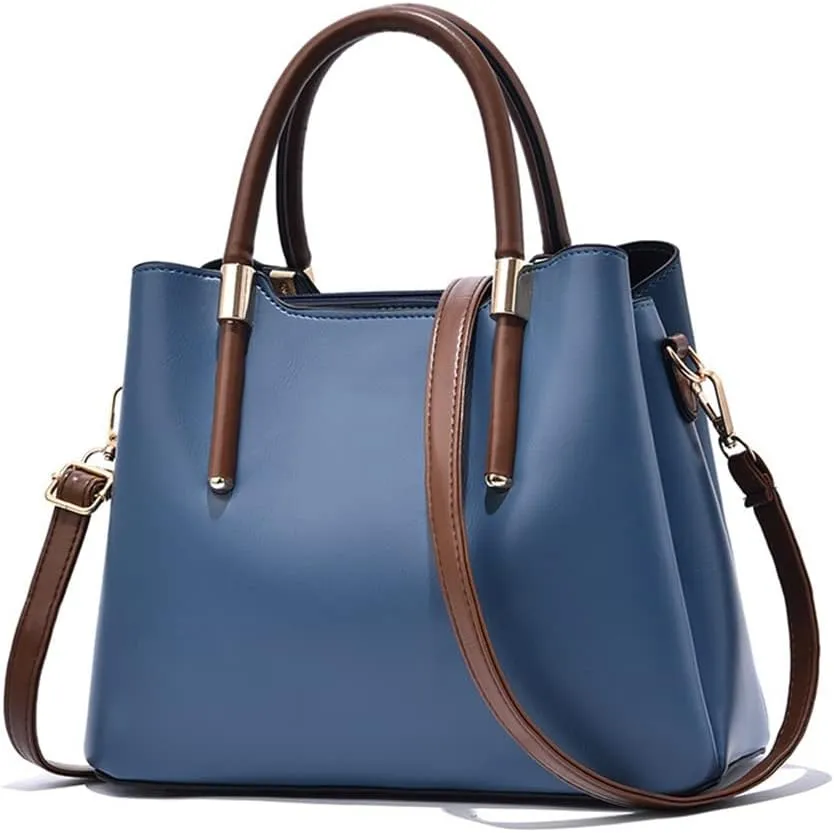Large Green Crossbody Bag - Fashionable Leather Satchel Handbag for Women - Versatile Tote Purse with Top Handle