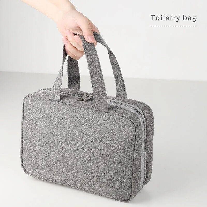 Large Hanging Hook Toiletry Bag Waterproof Travel Makeup Cosmetic Organizer Case