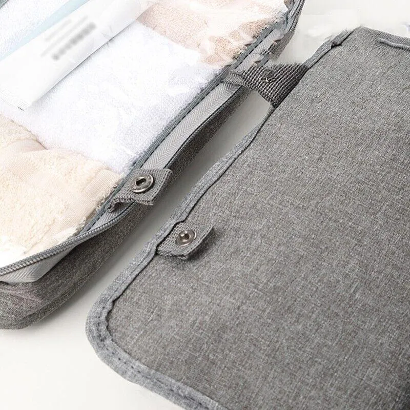 Large Hanging Hook Toiletry Bag Waterproof Travel Makeup Cosmetic Organizer Case