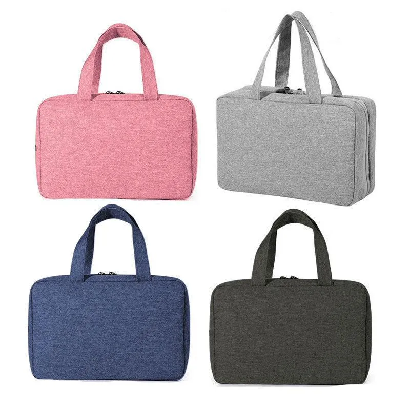 Large Hanging Hook Toiletry Bag Waterproof Travel Makeup Cosmetic Organizer Case