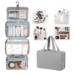 Large Hanging Hook Toiletry Bag Waterproof Travel Makeup Cosmetic Organizer Case