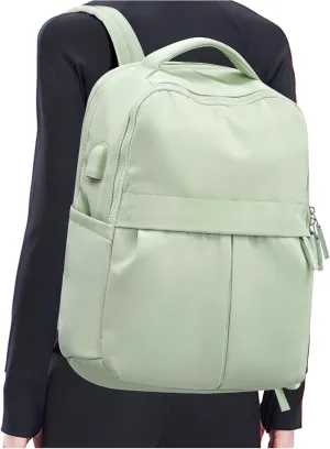 Large Travel Backpack For Women Laptop Backpack Carry On Backpack For Airplanes College Backpacks For Women Men Waterproof Gym Work Backpack For Travel Green