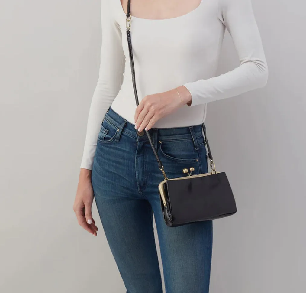 Lauren Frame Crossbody - Black