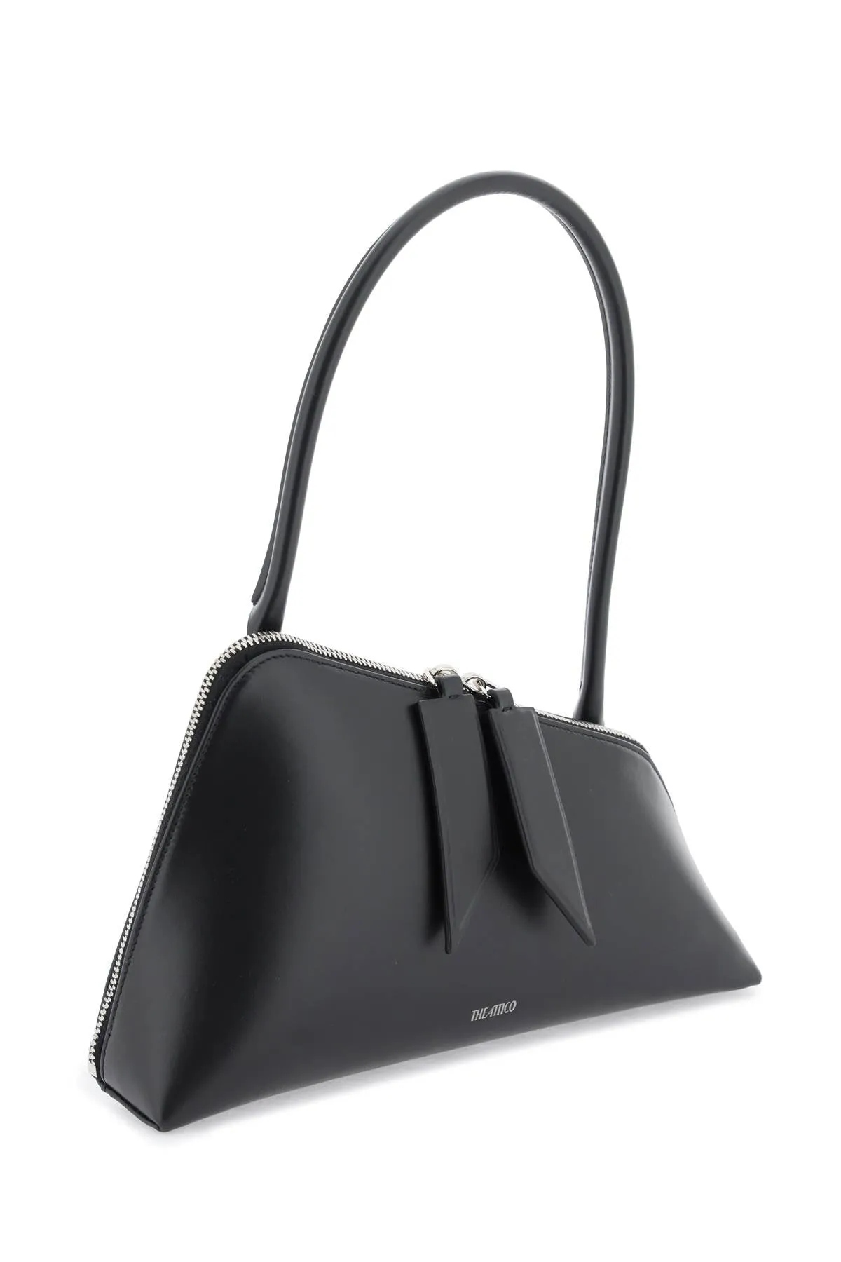 leather sunrise shoulder bag
